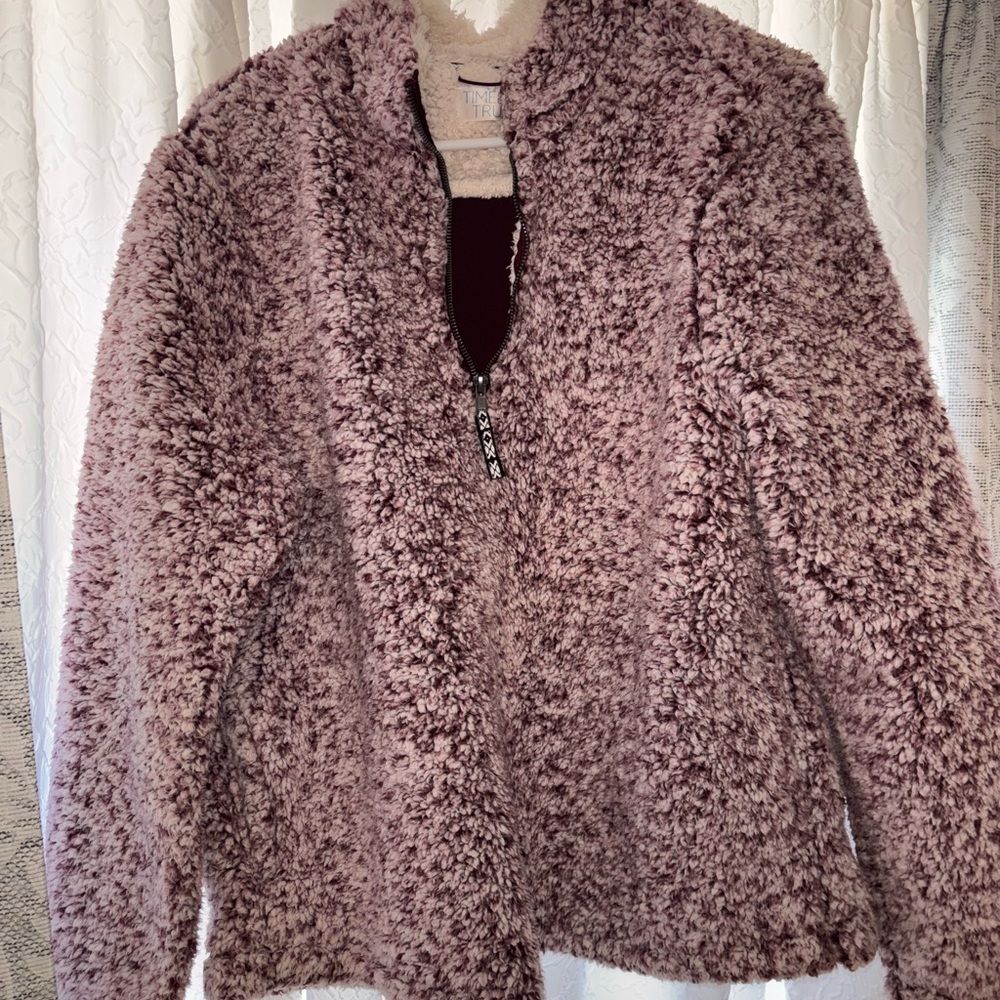 Cozy Pink Sherpa Jacket